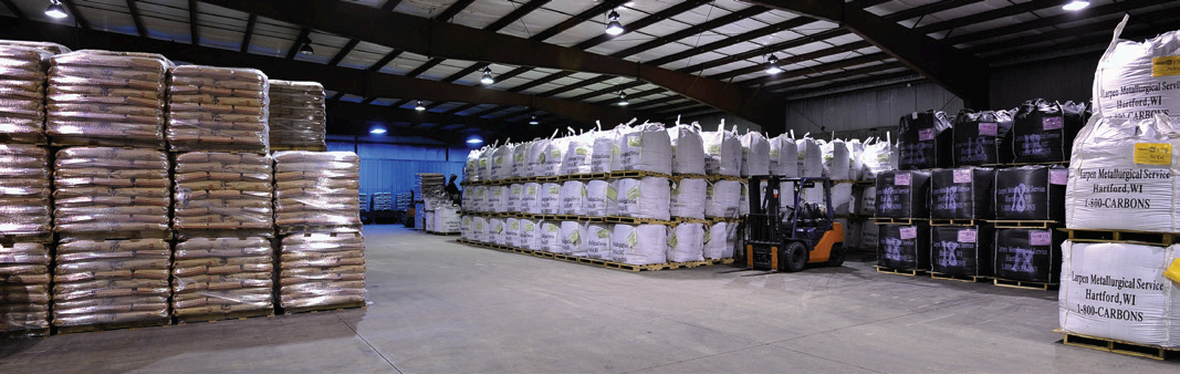 Inside the Larpen processing plant